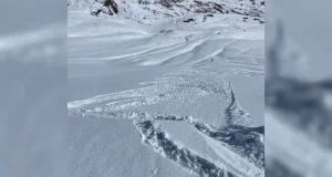 В Колорадо зафиксирована первая лавина, вызванная лыжниками, в этом сезоне